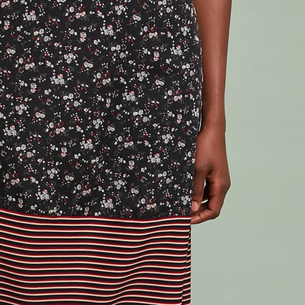 NWT Anthropologie Peyton Patchwork Skirty by ISLA MAUDE - Picture 2 of 8